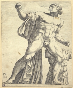 statua di Castore o Polluce Perrier, Fran¿ois