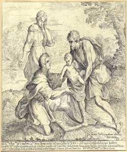 Mosè ¿ lasciato nel cesto sulle rive del Nilo Piccioni, Matteo