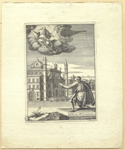 apparizione della Madonna a un ragazzo Pini, I.