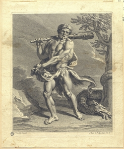 Ercole con i tre pomi d'oro Poilly, Jean Baptiste de
