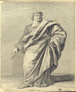 ritratto di uomo con la barba Preisler, Georg Martin