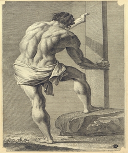 nudo maschile di spalle Preisler, Georg Martin