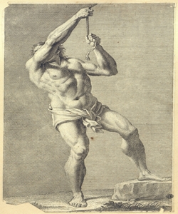 nudo maschile Preisler, Georg Martin (attribuito)