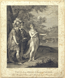 Venere mostra a Aeneas la strada per Cartagine Regona, Antonio