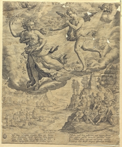 allegoria dei venti dell'ovest Sadeler, Jan il Vecchio