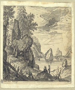 paesaggio fluviale Sadeler, Marco