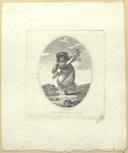 fanciulla che suona un triangolo White, Charles William