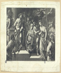 Cristo e l'adultera Zancon, Gaetano