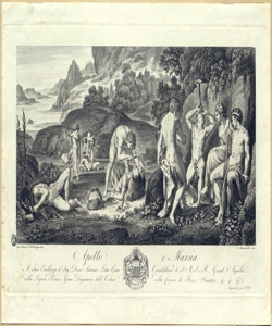 Apollo e Marsia Zancon, Gaetano