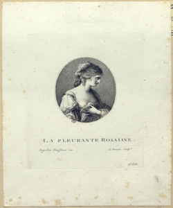 ritratto di donna Zancon, Gaetano