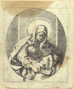 Madonna con Bambino dormiente Reni, Guido