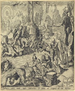 esercito di Gedeone la scelta dei Trecento Cock, Hieronymus