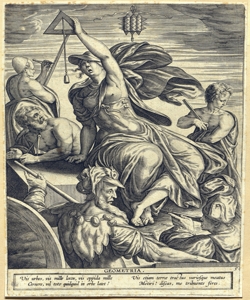 allegoria della Geometria Primaticcio, Francesco (attribuito)