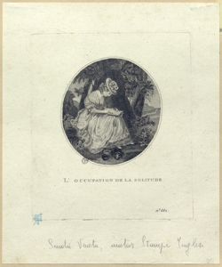 fanciulla che scrive 