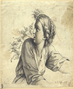 ritratto di donna Poilly, Nicolas de il Giovane