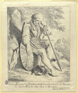 soldato seduto Dallera, Antonio