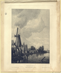 paesaggio marino con mulino Liebsch, E.