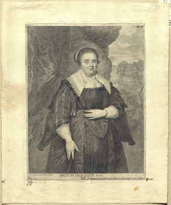 ritratto di donna Stampart, Frans van