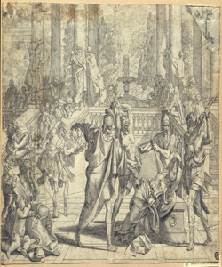 martirio di Santa Martina Gherardi, Antonio