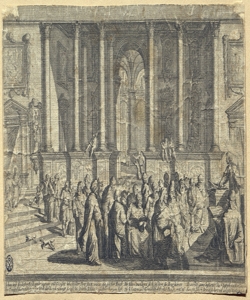 disputa di Ges¿ con i dottori nel tempio 