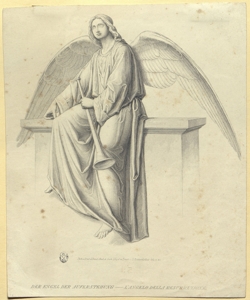 scultura dell'Angelo della Resurrezione 