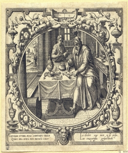 allegoria delle et¿ dell'uomo Bruyn, Nicolaes de