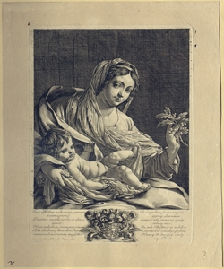 Madonna con Bambino Dorigny, Michel