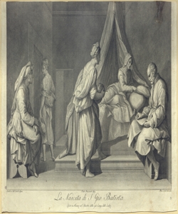 nascita di San Giovanni Battista Eredi, Benedetto