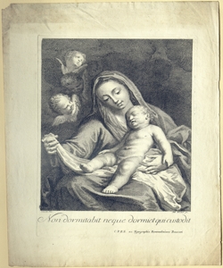 Madonna con Bambino dormiente Faldoni, Giovanni Antonio