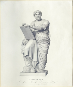 scultura raffigiurante San Matteo Folo, Pietro