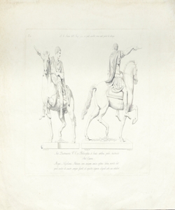 statua equestre di Napoleone Fontana, Pietro