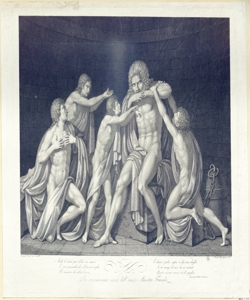 Ugolino con i figli in carcere Frey, Jakob il Vecchio