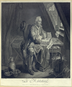 interno con uomo alla finestra Gaillard, Ren¿