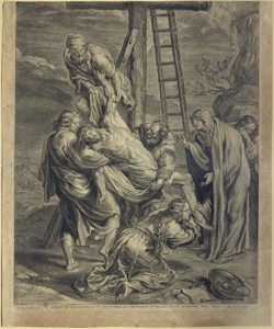 deposizione di Cristo dalla croce Galle, Cornelis il Giovane