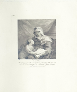 Sant'Anna insegna a leggere a Maria Vergine Gandolfi, Mauro