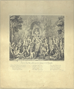 festa in onore del dio Pan Gillot, Claude