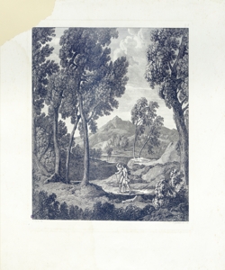 paesaggio boschivo con figure Giuntotardi, Filippo