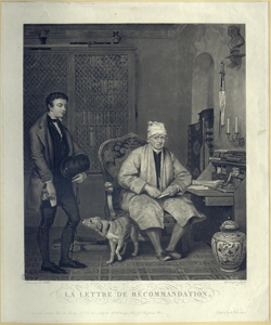 interno con scena di genere Jazet, Jean Pierre Marie