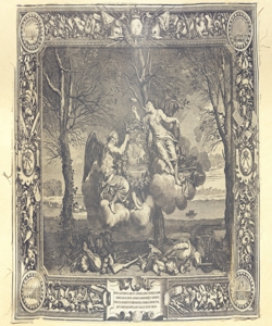 scena allegorica con Saturno ed Ebe Le Clerc, S.