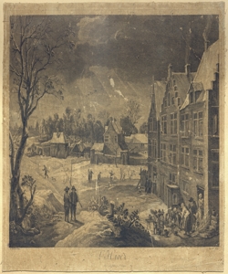 veduta invernale di citt¿ Major, Thomas