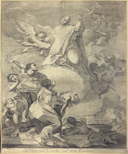 Sant'Ignazio di Loyola in gloria Buratto, Giovanni Battista