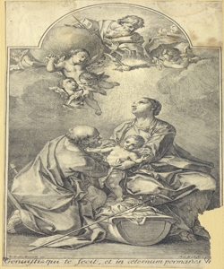 Sacra Famiglia Buratto, Giovanni Battista