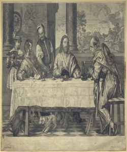 cena in Emmaus Chauveau, Fran¿ois