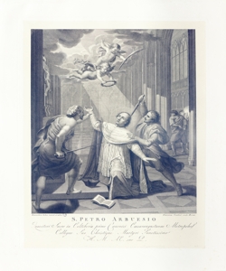 martirio di San Pietro d'Arbu¿s Cecchini, Francesco