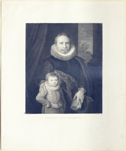 Ritratto di Guillaume Richardot con il figlio Claessens, Lambert Antoine