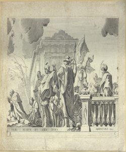 adorazione dei Re Magi Curti, Francesco