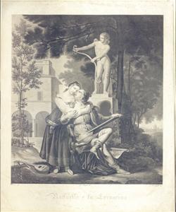 Raffaello e la Fornarina Angeli, Alessandro