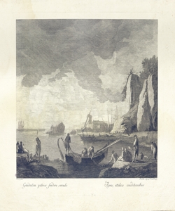 marina con pescatori Colle, Pellegrino dal