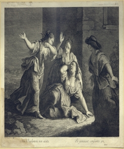 donna che schiaffeggia una donna Colle, Pellegrino dal