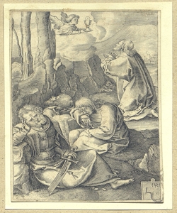 orazione di Cristo nell'orto di Getsemani Hugenszoon, Lucas detto Luca di Leida
